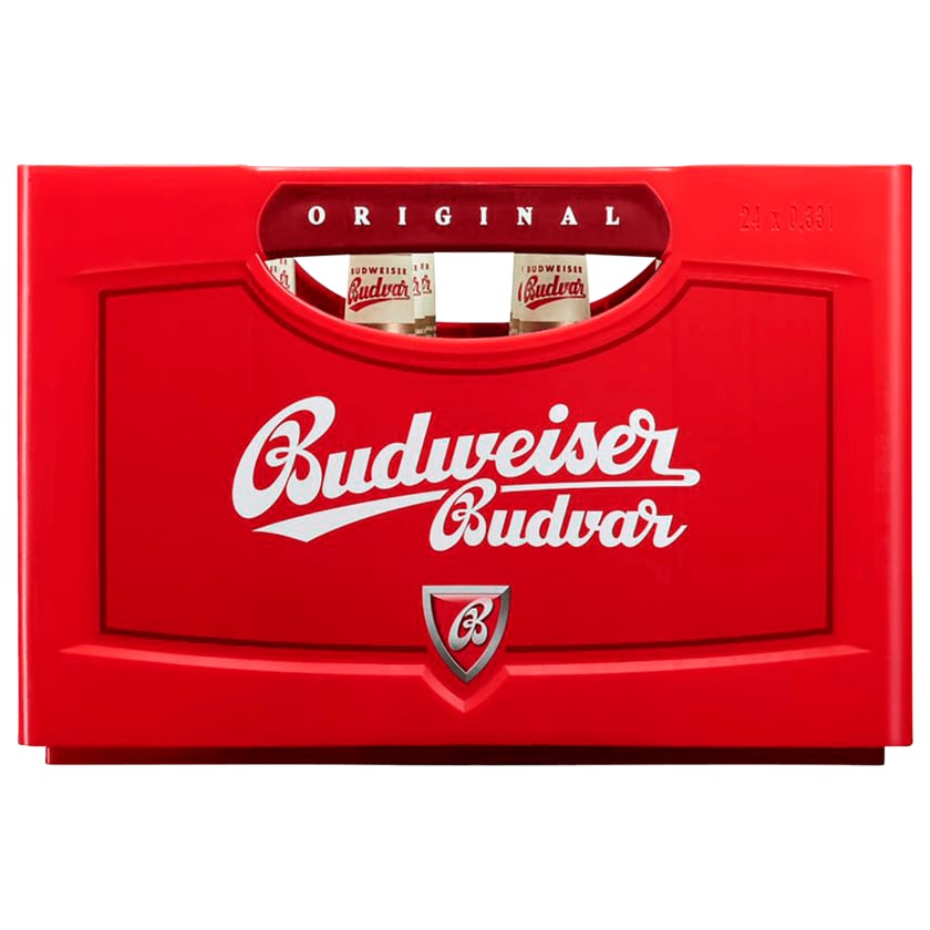 Budweiser Budvar Premium Lager 24x0,33l
